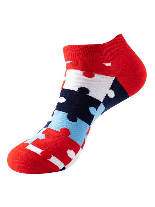 New trendy and interesting pattern breathable socks