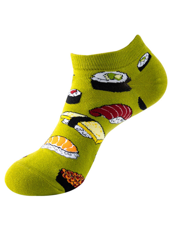 New trendy and interesting pattern breathable socks