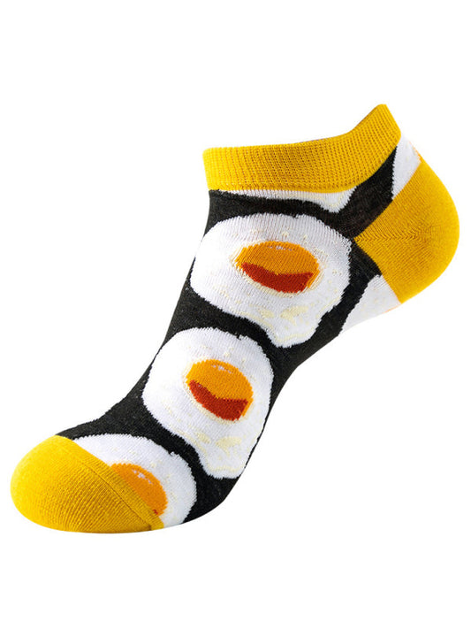 New trendy and interesting pattern breathable socks
